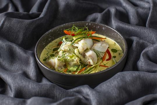 FISKESUPPE MED TORSK