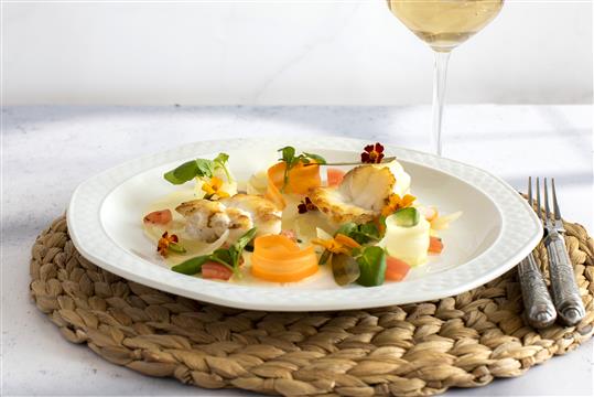 RISTET HAVTASKE-MEDALJONER