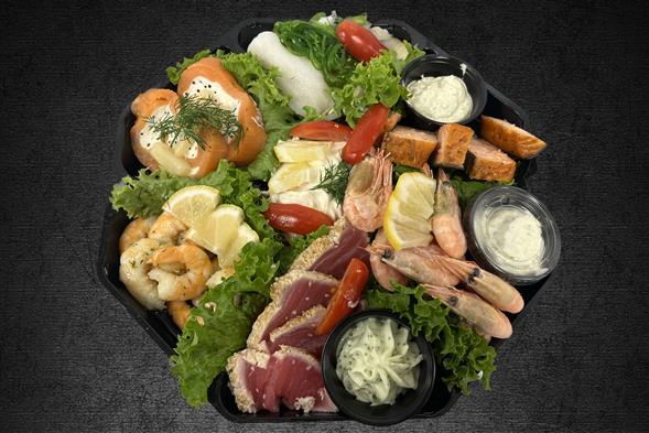 Nytårsanretnig som tapas til 2 personer – Havets bedste serveret i delikate bidder