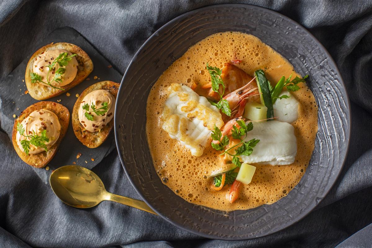 BOUILLABAISSE FISKESUPPE DE LUX